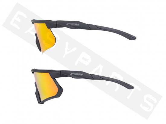 Sunglasses CGM 771A HIT black/Iridium Plus red S2 (18%-43%)